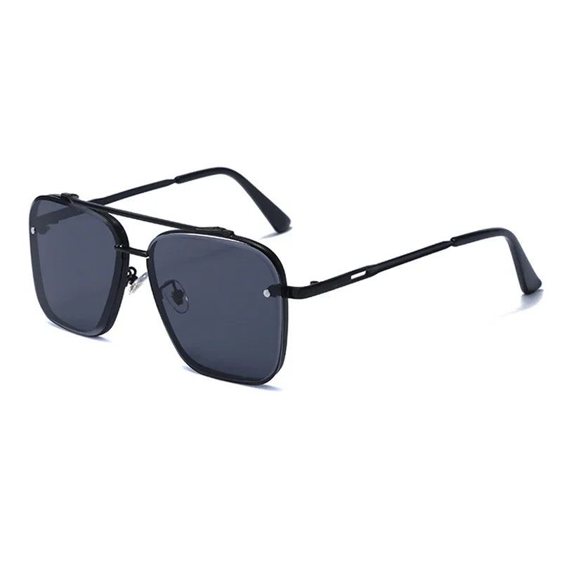 óculos quadradoóculos pretoóculos prateadoóculos masculinoóculos lente quadradaóculos lente gradienteóculos esportistaóculos douradoóculos de verãoóculos de passeioóculos de metalóculos de luxoóculos de aluminioóculosuv400UV+Polarizadooculos Resistente a riscosoculos Anti-reflexolentes uv
