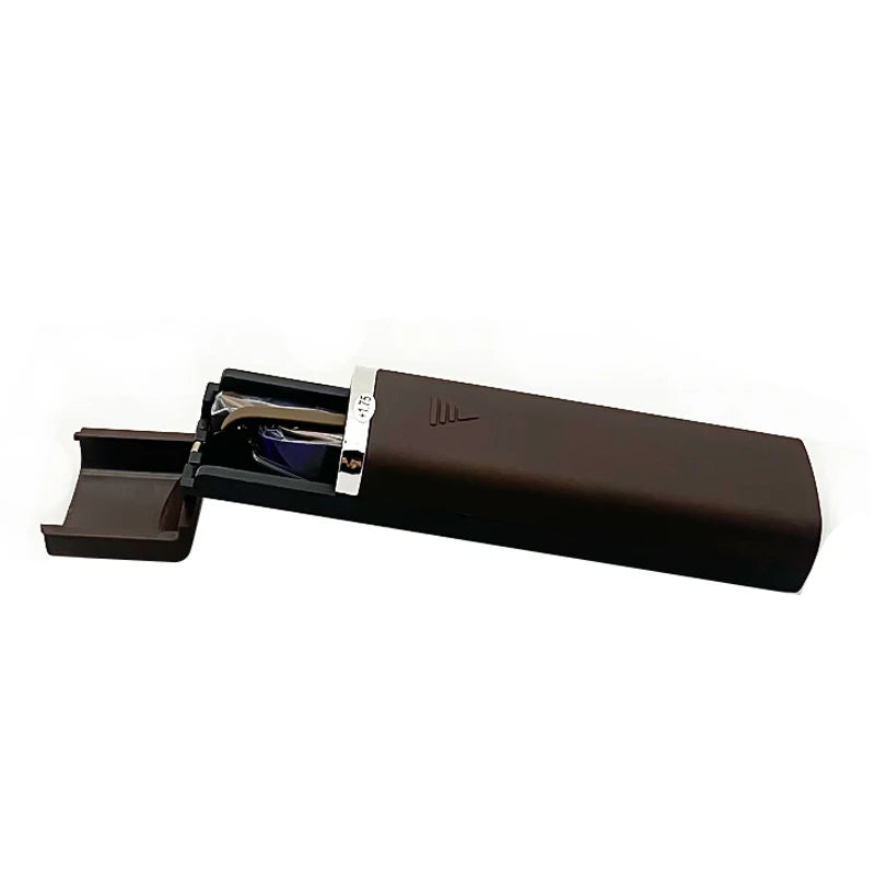 Óculos de Grau Para Leitura de Metal Compacto Lente Quadrada - RT Lens óculosoculos Resistente a riscosoculos Anti-reflexoóculos clássicoóculos de grauóculos de metalóculos para leituraóculos pretoóculos retangularóculos de bolsoóculos compacto