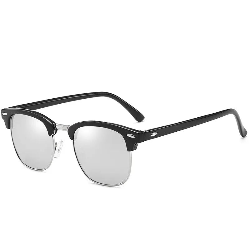Óculos de Sol UV+ Clássico Víntage Polarizado - Facci óculos vintageóculos prateadoóculos modernoóculos masculinoóculos lente redondaóculos lente escuraóculos femininoóculos clássicoóculosUV+Proteção UVPolarizadooculos Anti-reflexoMAIS VENDIDOS 🏆lentes uvLentes de policarbonato