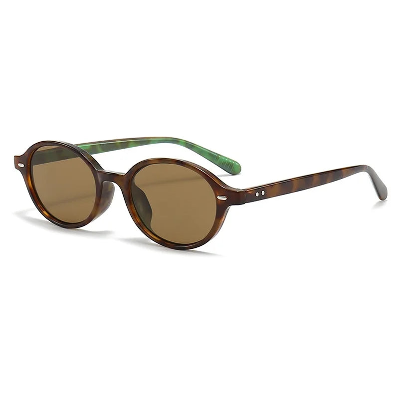 Óculos de Sol UV+ Pequeno Oval de Luxo - Owiny óculos vintageóculos pretoóculos para sairóculos para caminharóculos ovalóculos modernoóculos lente coloridaóculos femininoóculos fashionistaóculos de verãoóculos de luxoóculos compactoóculos armação finaóculosuv400UV+Proteção UVPolarizadooculos Resistente a riscosoculos de sol