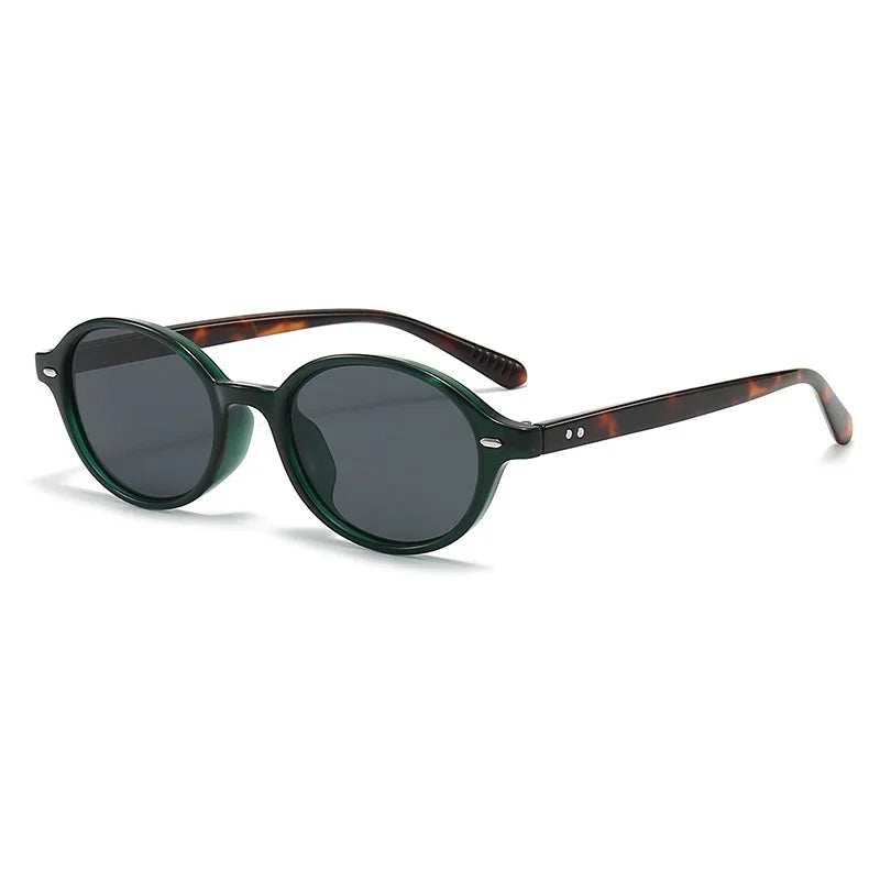 Óculos de Sol UV+ Pequeno Oval de Luxo - Owiny óculos vintageóculos pretoóculos para sairóculos para caminharóculos ovalóculos modernoóculos lente coloridaóculos femininoóculos fashionistaóculos de verãoóculos de luxoóculos compactoóculos armação finaóculosuv400UV+Proteção UVPolarizadooculos Resistente a riscosoculos de sol
