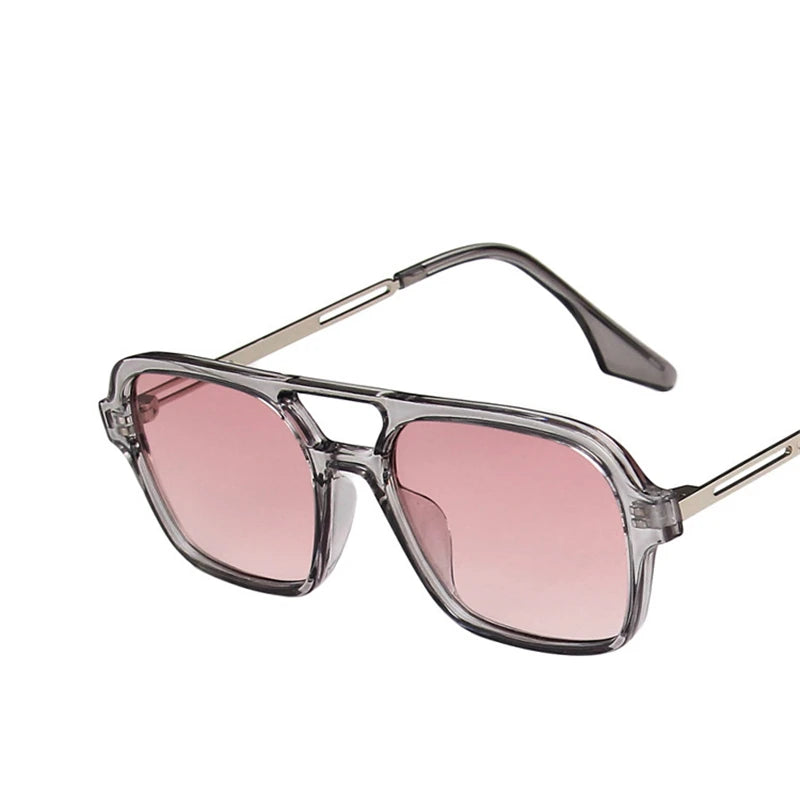 Óculos de Sol UV+ Feminino Retro Lente Quadrada - Guesty óculos vintageóculos retrôóculos para sairóculos modernoóculos lentes coloridasóculos lente quadradaóculos femininoóculos de aluminioóculosuv400UV+Proteção UVPolarizadooculos Resistente a riscosoculos de soloculos Anti-reflexolentes uvLentes de policarbonato