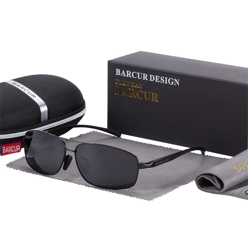 Óculos de Sol UV+ Polarizado Masculino - Fusion Barcur