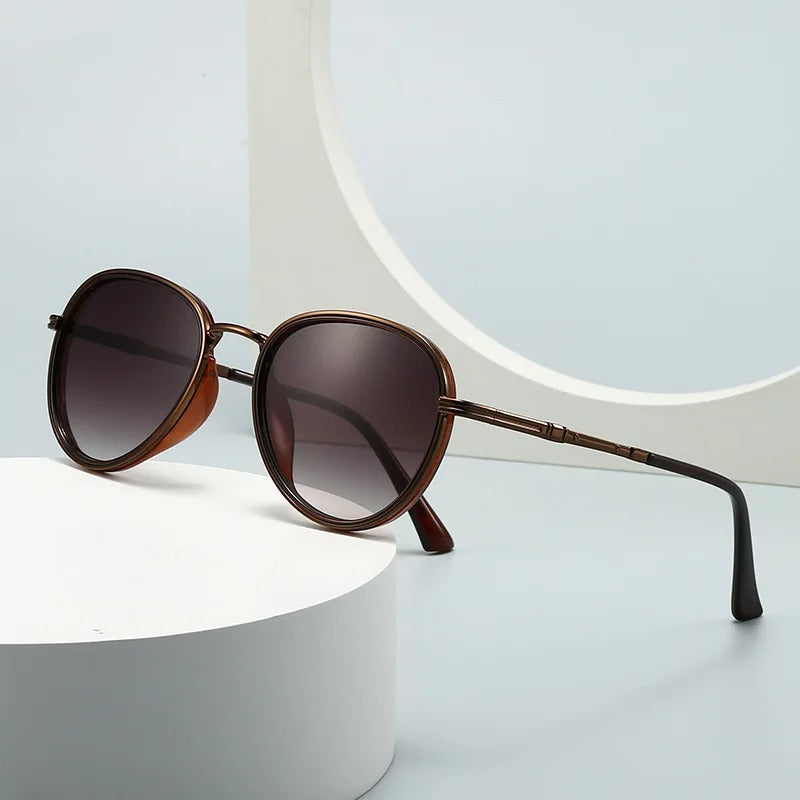 Óculos de Sol UV+ Masculino Retrô - Island Shauna