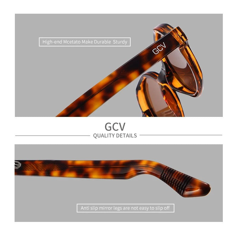 Óculos de Sol UV+ Feminino Polarizado e Retrô - Ollie GCV