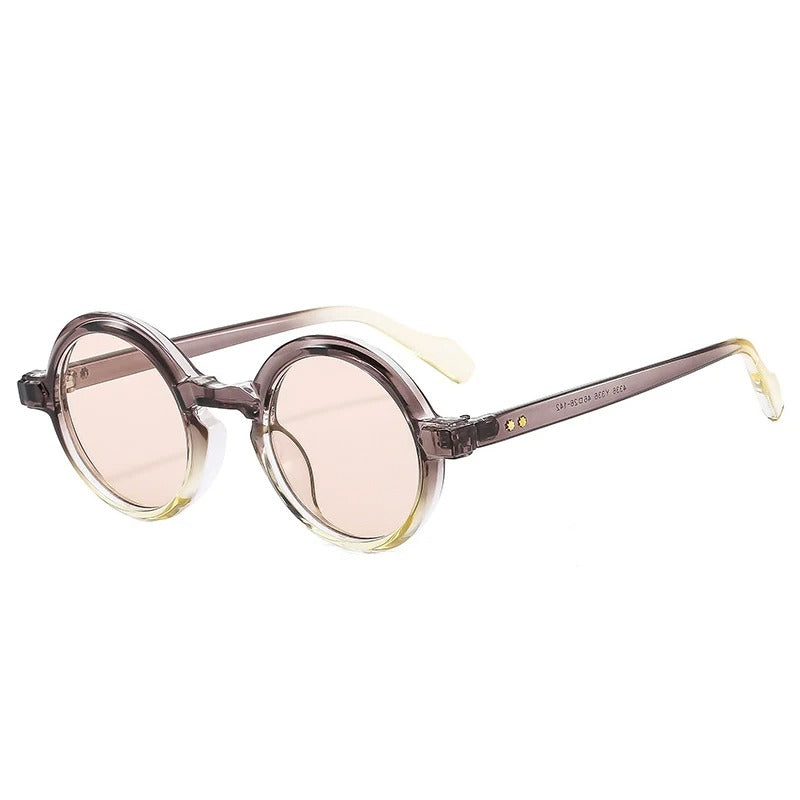 Óculos de Sol UV+ Unissex Lente Redonda Retrô - Vollare Shauna