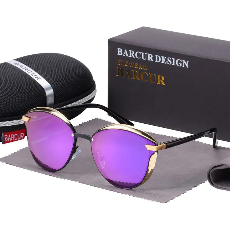 Óculos de Sol Feminino UV+ Polarizado - Sense Barcur
