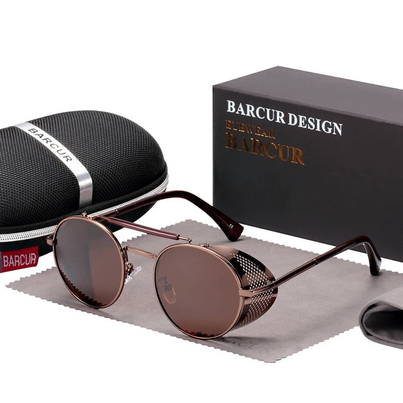 Óculos de Sol UV+ Unissex Vintage - Arizon Barcur