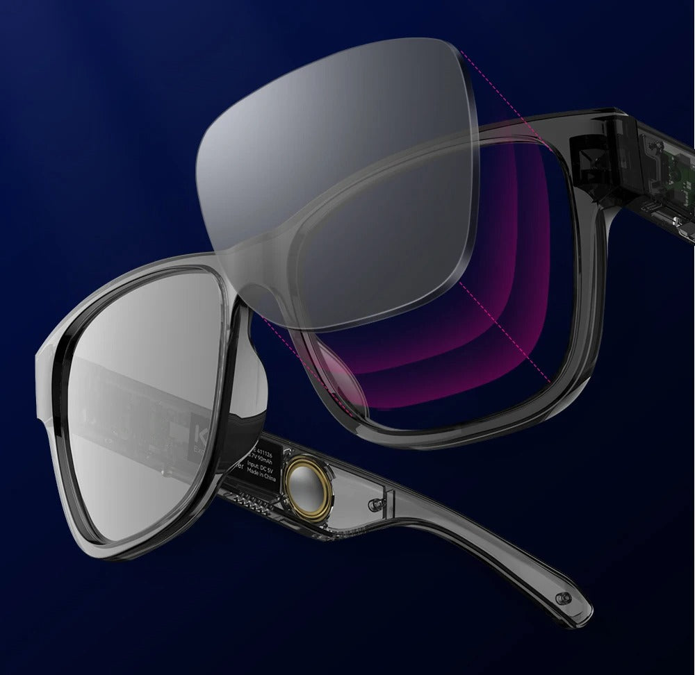 Óculos de Sol UV+ Polarizado Inteligente GPS Bluetooth  - KV1