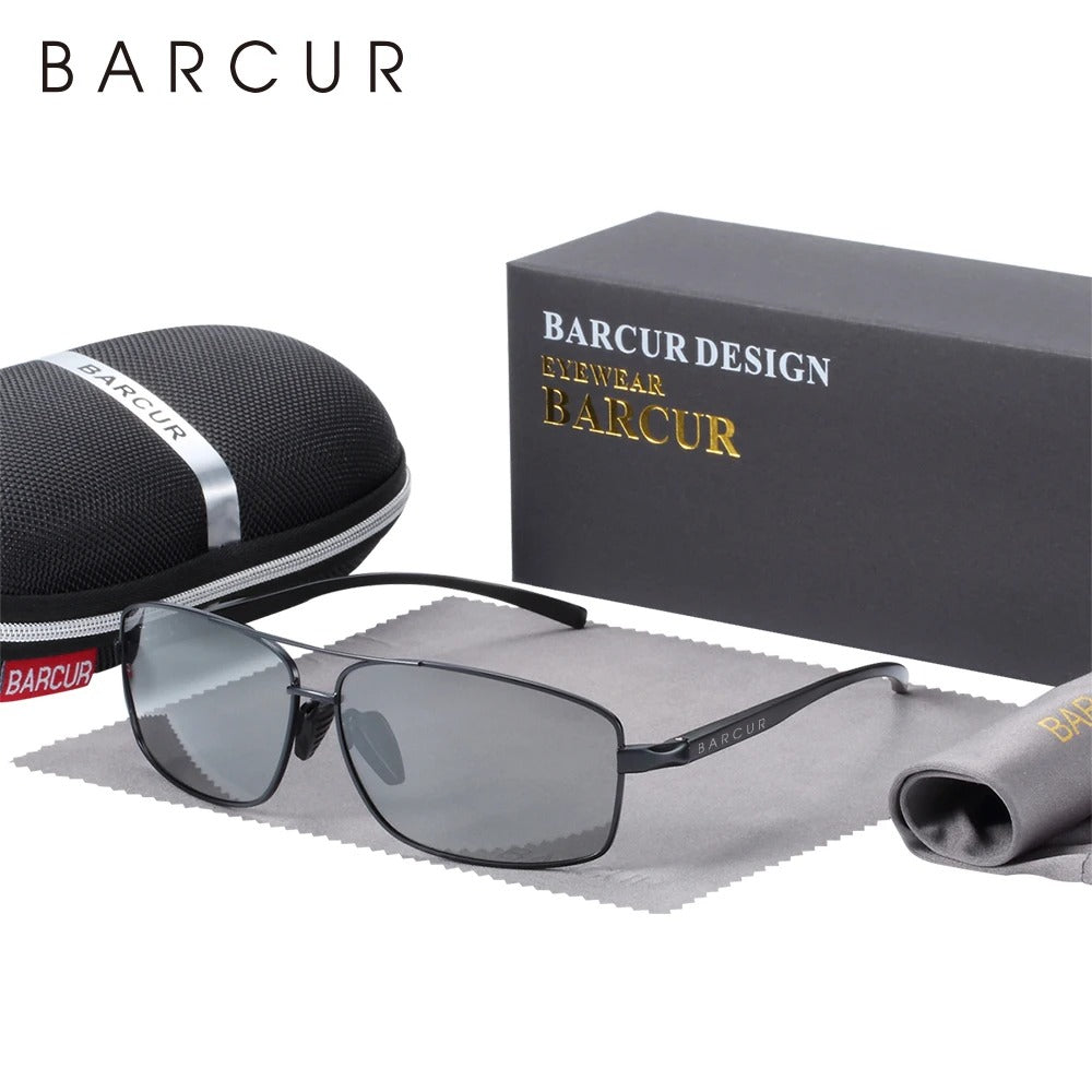 Óculos de Sol UV+ Polarizado Masculino - Fusion Barcur