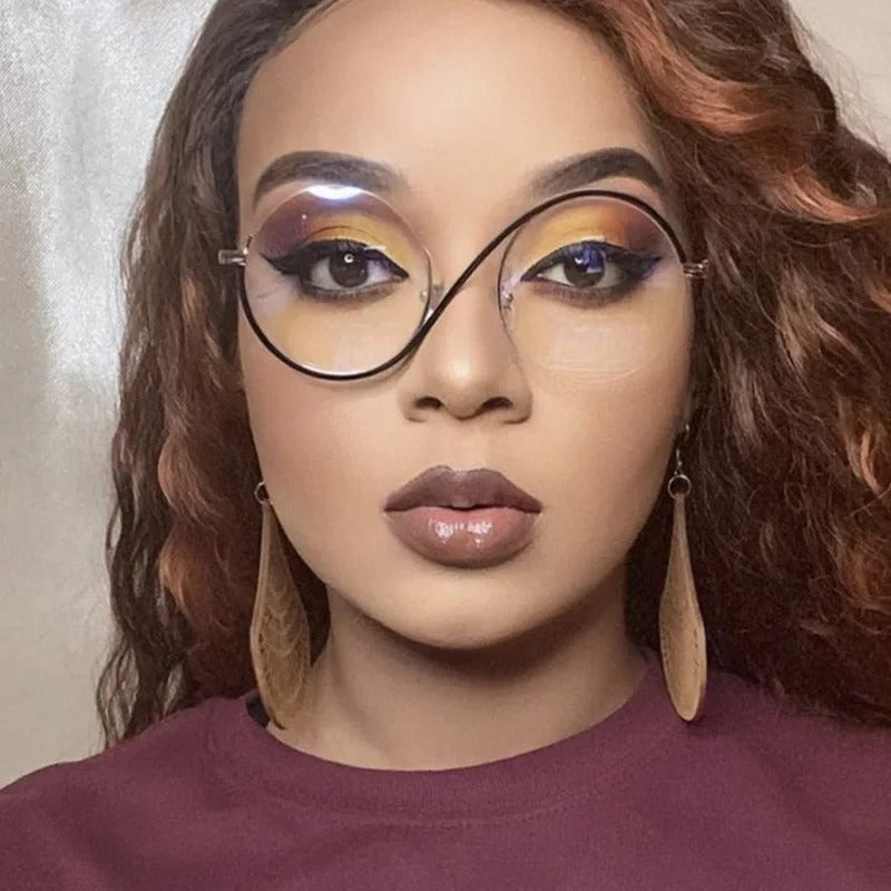 Armação de Grau Feminino com Lente Redonda - Vitty Shauna